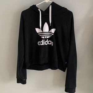 Cropped Adidas Hoodie